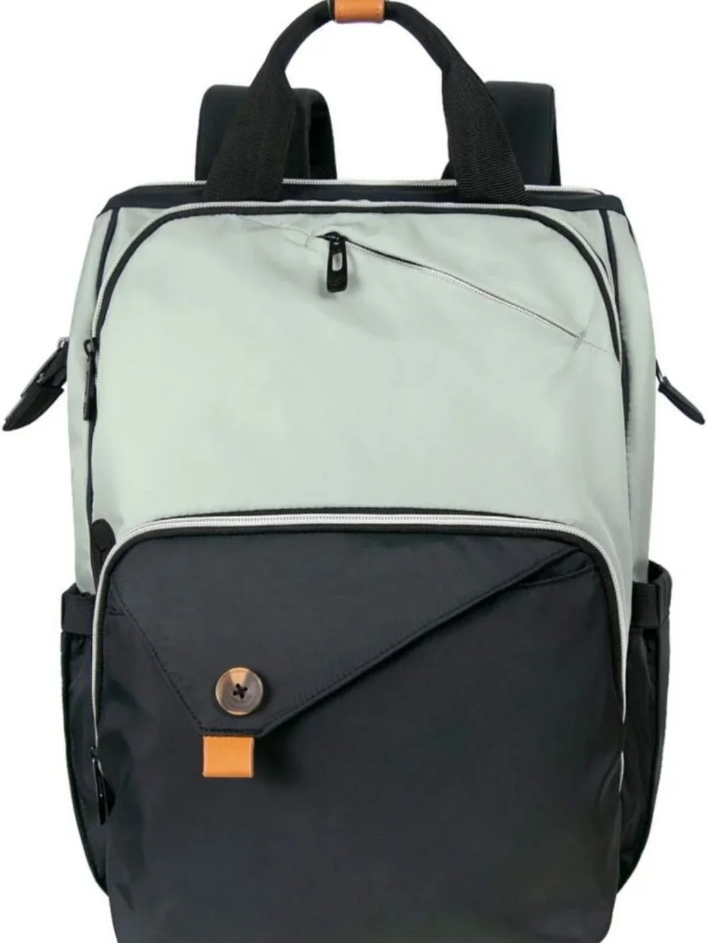 Large Capacity Diaper Bag Backpack for Travel, Waterproof, Double Compartments